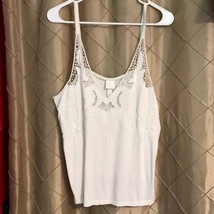 Lace detail tank top ‼️3 for 12$‼️